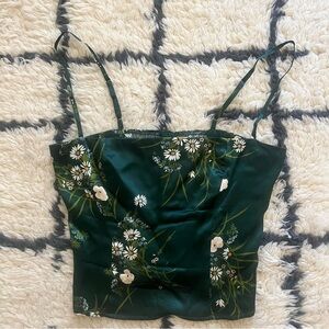 Reformation Silk Overland Top